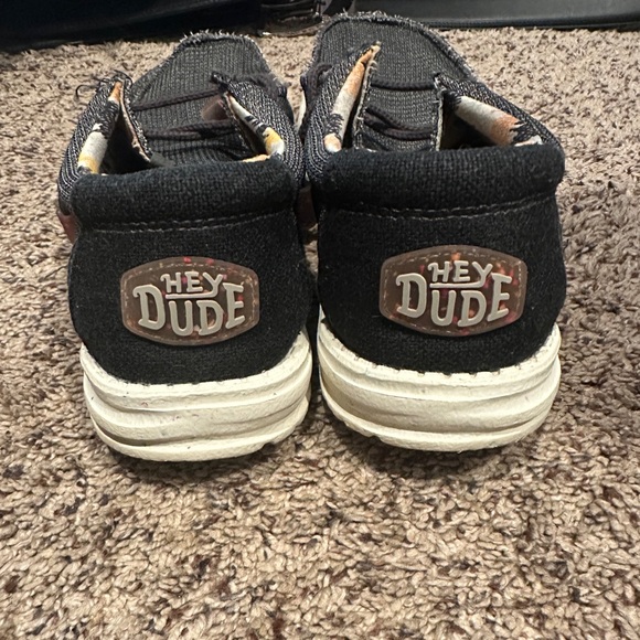 Men’s Hey Dude Wally Knit Charcoal shoes - Picture 3 of 6